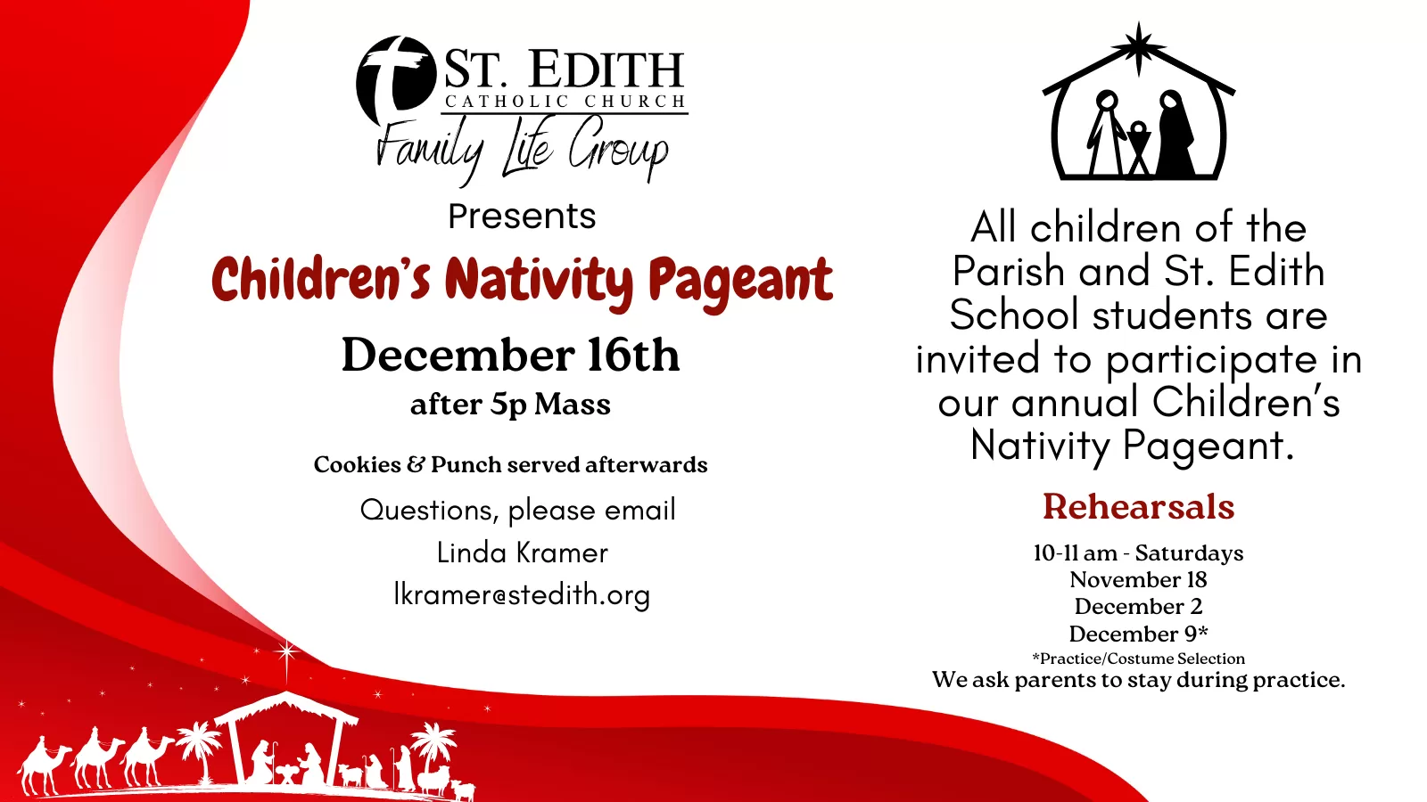 Children's Nativity Pageant